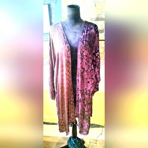 Vintage Bohemian Star Gypsy Mirror Tunic Jacket OS India Spirited Open Fit
